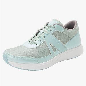 TRAQ BY ALGERIA Women’s Qarma Mint Dew Sneakers Trainers Preppy Size 6-6.5 EU 36